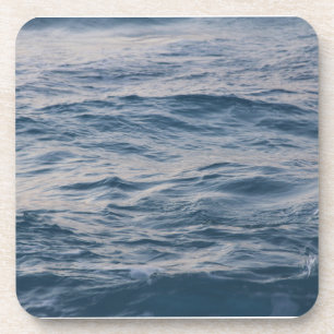 Sea water closeup coaster