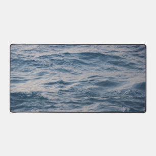 Sea water closeup  desk mat