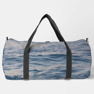 Sea water closeup duffle bag
