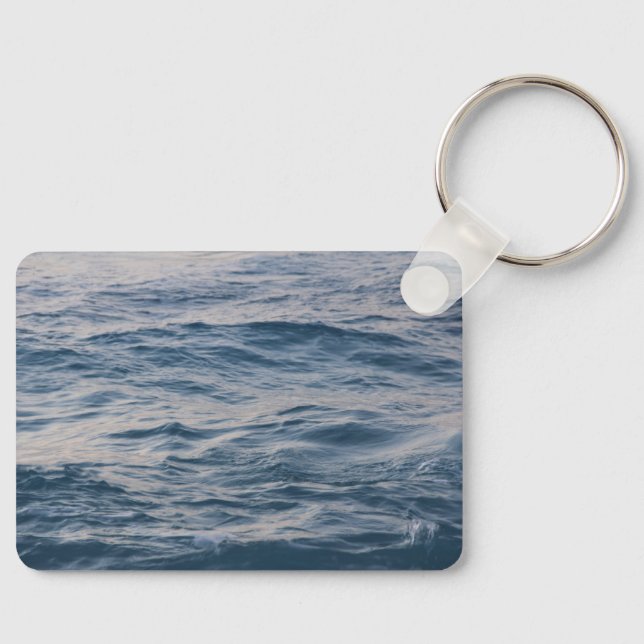 Sea water closeup  key ring (Front)