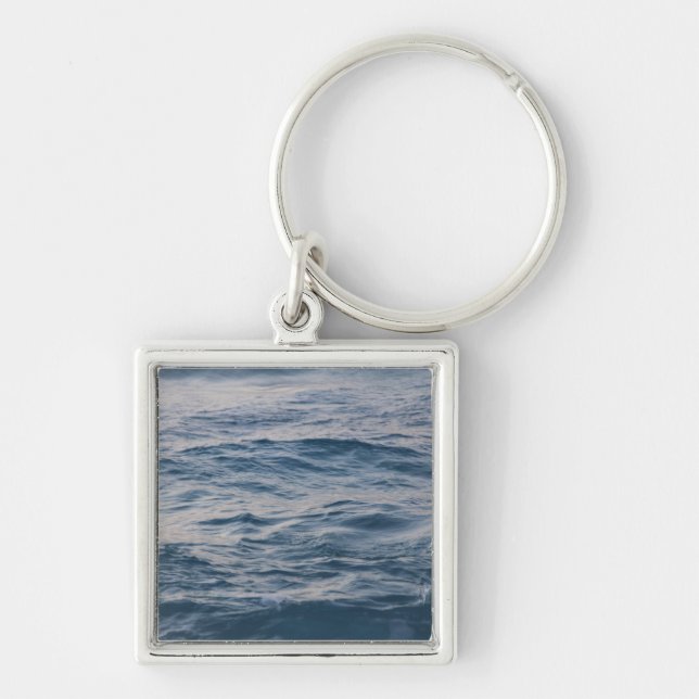 Sea water closeup  key ring (Front)