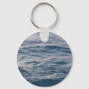 Sea water closeup key ring