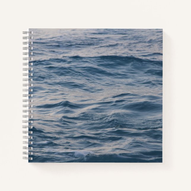 Sea water closeup  notebook (Front)