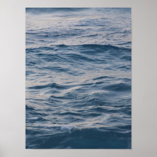 Sea water closeup   poster