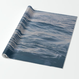 Sea water closeup  wrapping paper