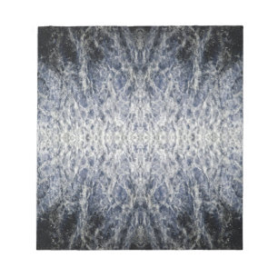 Sea water pattern notepad