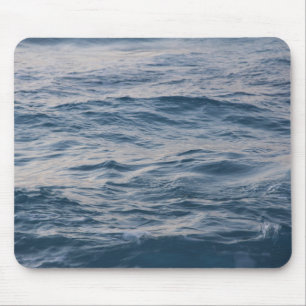 Sea Water Ripple Close-Up Photo Mouse Pad