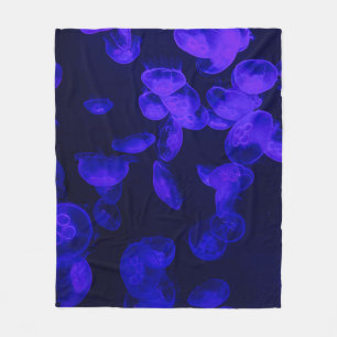 Sea Waves Fleece Blanket