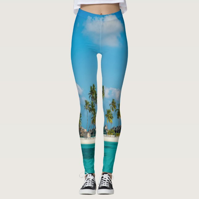 Sea Waves Leggings (Front)