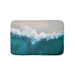 Sea Waves - Maldives Shore Bath Mat