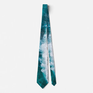 Sea Waves - Maldives Shore Tie
