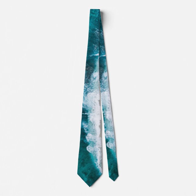 Sea Waves - Maldives Shore Tie (Front)