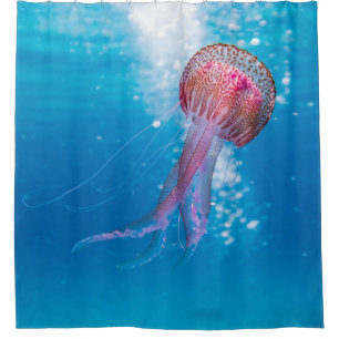 Sea Waves Shower Curtain