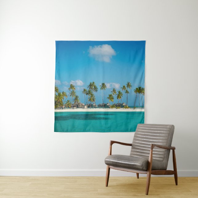 Sea Waves Tapestry (In Situ)