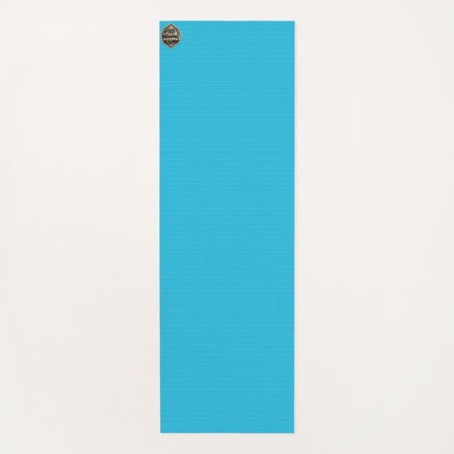 Sea waves  yoga mat (Front)