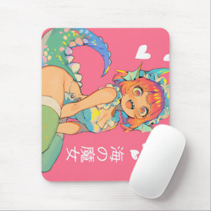 Sea Witch "Umi no Majo" Kawaii Anime Monster Girl Mouse Pad