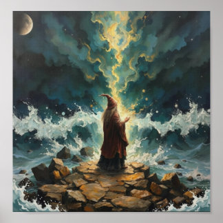 Sea Wizard Poster