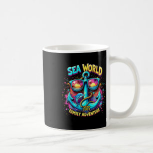 Sea World 2025 Ocean Explorer Memories Family Vaca Coffee Mug