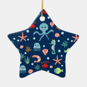 Sea World Ceramic Ornament