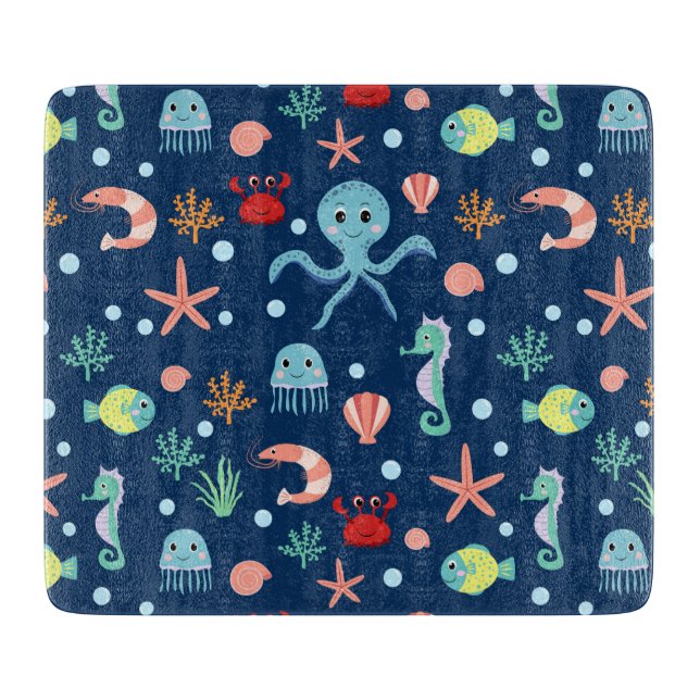 Sea World Cutting Board (Front)