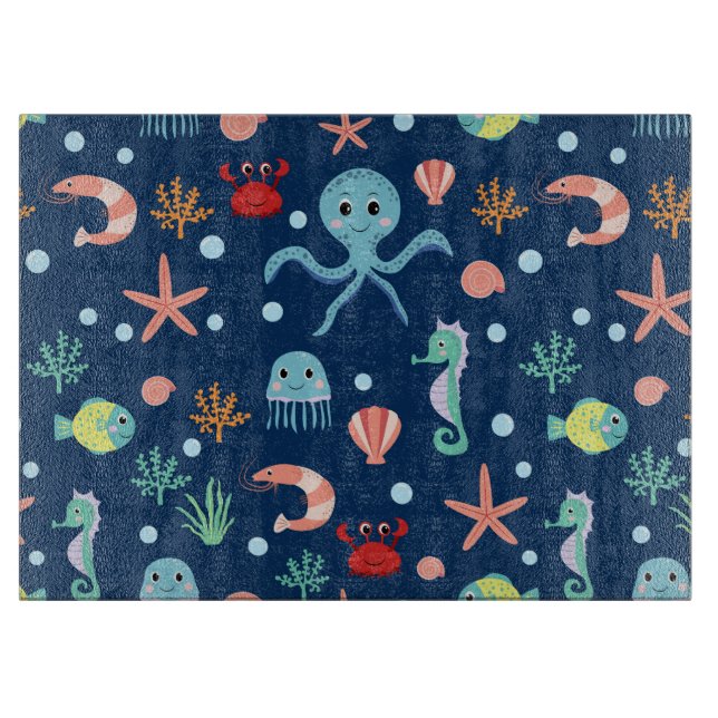 Sea World Cutting Board (Front)