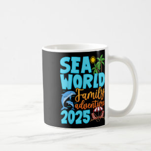 Sea World Dolphin Family Adventure Trip 2025 Sprin Coffee Mug