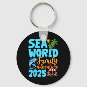 Sea World Dolphin Family Adventure Trip 2025 Sprin Key Ring