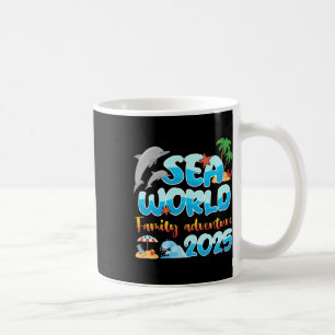 Sea World Family Adventure 2025 Vacation Coffee Mug