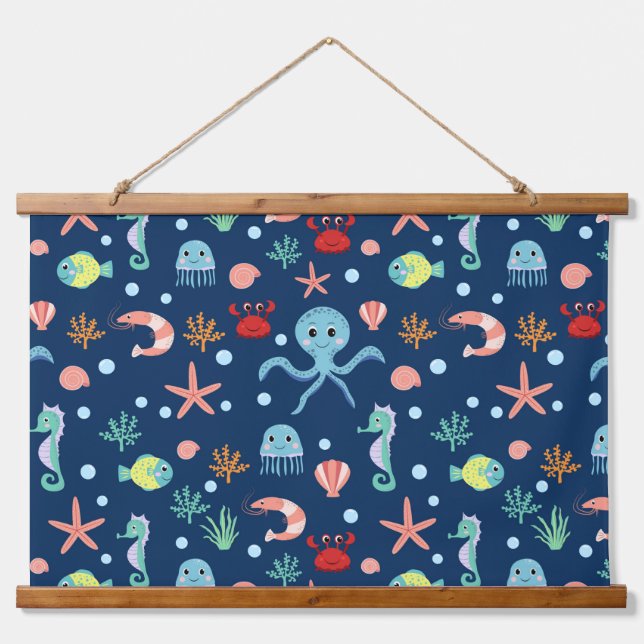 Sea World Hanging Tapestry (Front)