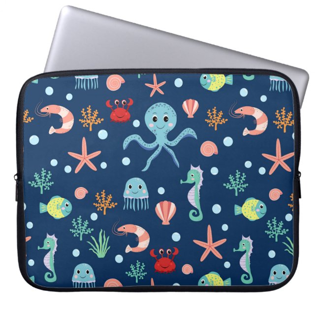Sea World Laptop Sleeve (Front)