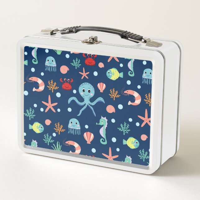 Sea World Metal Lunch Box (Front)