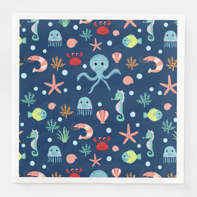Sea World Napkin (Front)