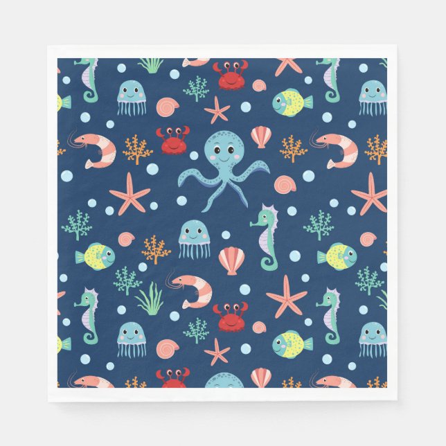 Sea World Napkin (Front)