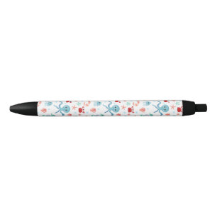 Sea World pattern Black Ink Pen