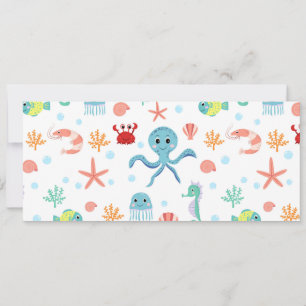 Sea World pattern Card