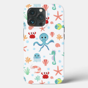 Sea World pattern iPhone 13 Pro Case