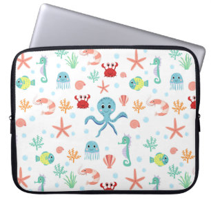 Sea World pattern Laptop Sleeve