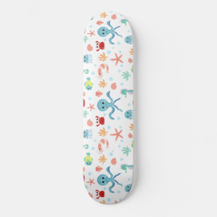 Sea World pattern Skateboard