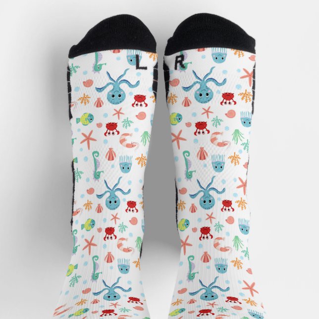 Sea World pattern Socks (Top)