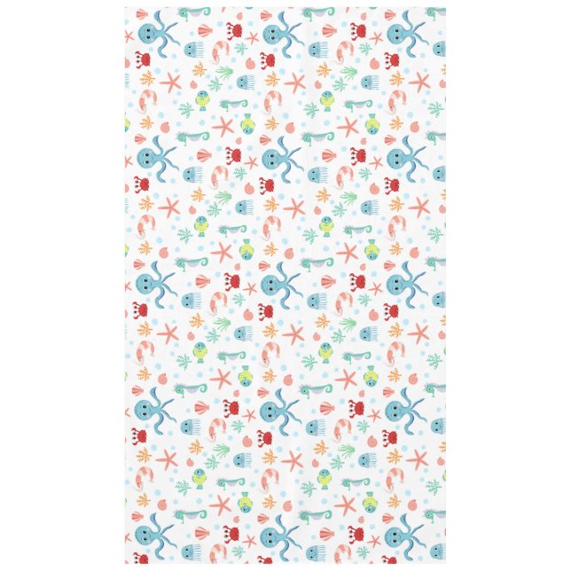 Sea World pattern Tablecloth (Front)
