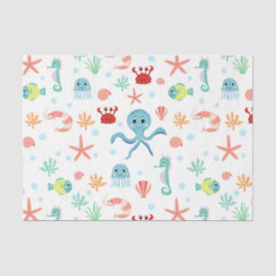 Sea World pattern Tissue Paper