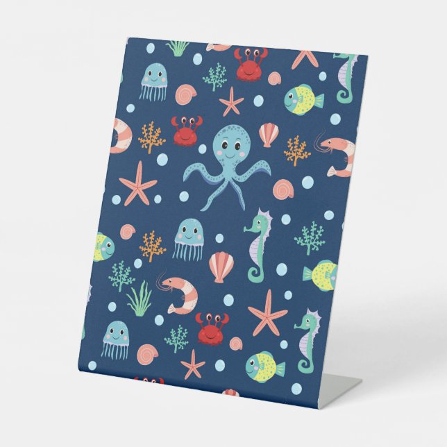 Sea World Pedestal Sign (Front)