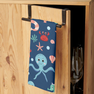 Sea World Tea Towel
