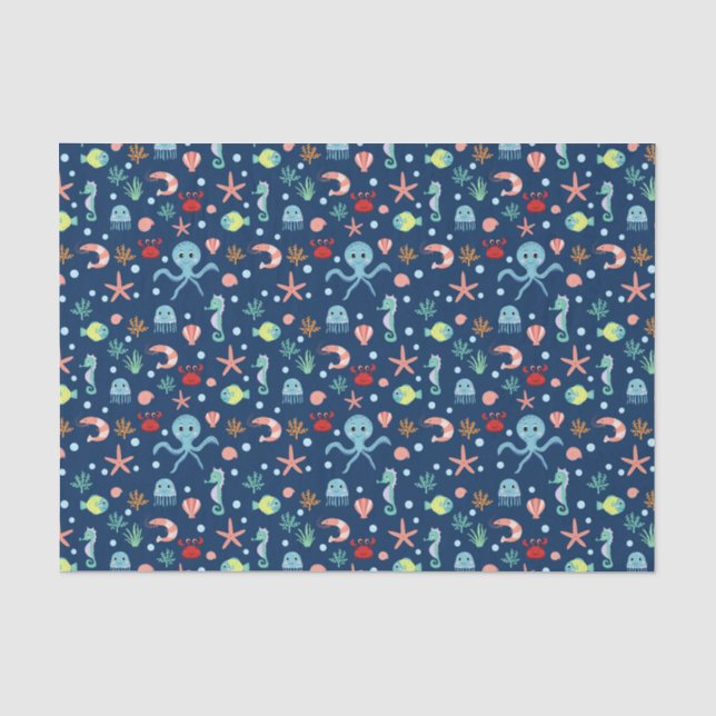 Sea World Tissue Paper (Front)