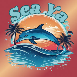 Sea Ya Tropical Dolphin T-shirt