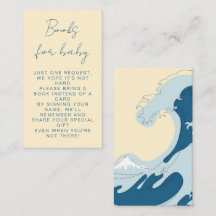 Sea You Soon Ocean Wave Blue Boy Baby Shower