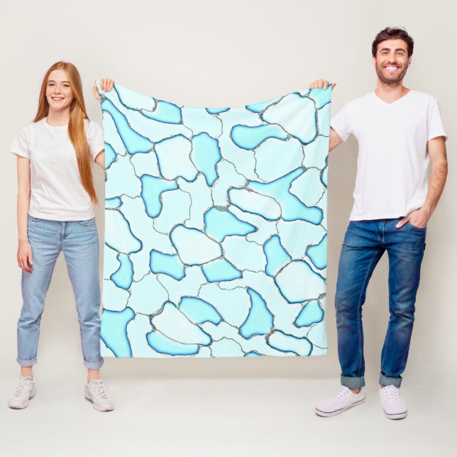 Seaaquacamo Fleece Blanket (In Situ)