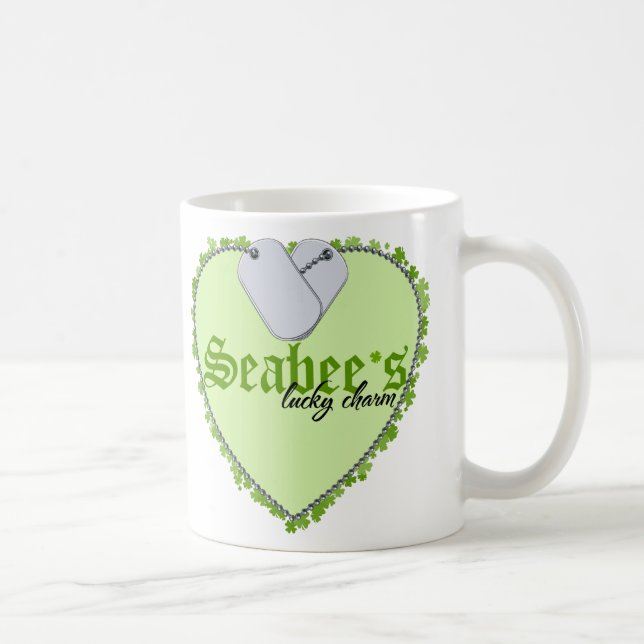 Seabee's Lucky Charm Coffee Mug (Right)