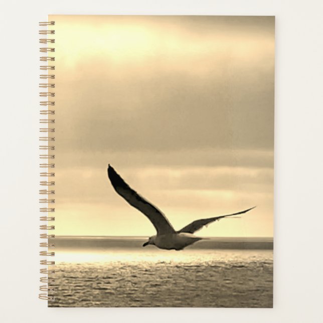 Seabird in Sepia Planner (Front)
