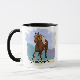  “Seabiscuit” – Champion Horse - Personalise Your Mug